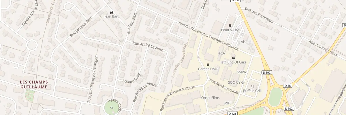 Plan du 23 Rue André le Nôtre à Cormeilles-en-Parisis