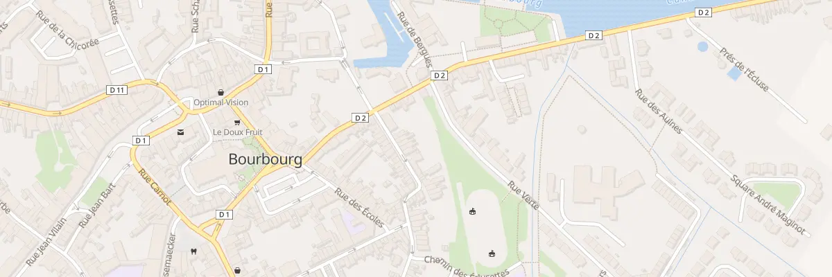 Plan du 13 Rue du Onze Novembre à Bourbourg