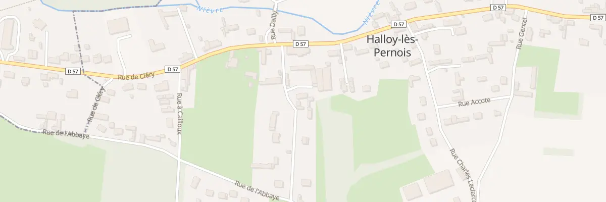 Plan du 5 Rue de la Croix à Halloy-lès-Pernois