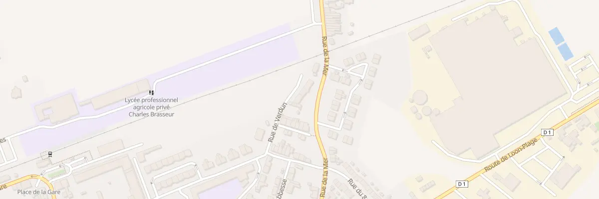 Plan du 48 Rue de Verdun à Bourbourg