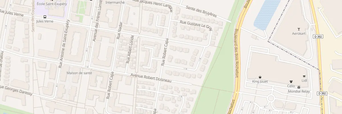 Plan du 15 Rue Robert Capa à Cormeilles-en-Parisis