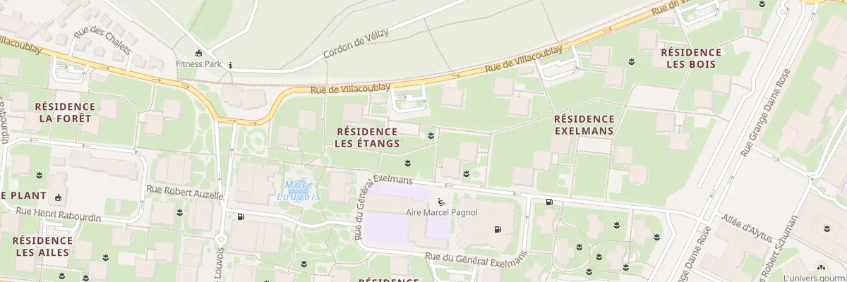 Plan du 38 Rue de Villacoublay à Vélizy-Villacoublay