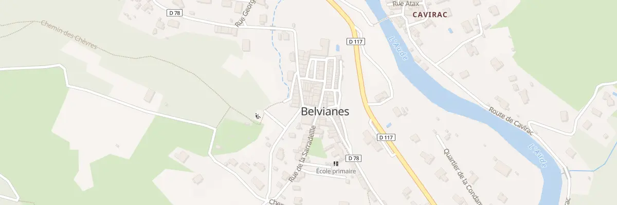 Plan du 76 Belvianes à Belvianes-et-Cavirac