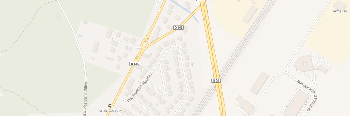 Plan du 31 Rue Francois Mauriac à Étréchy