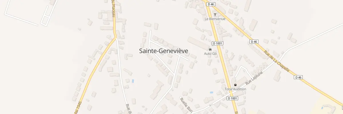 Plan du 7 Rue des Orchidées à Sainte-Geneviève