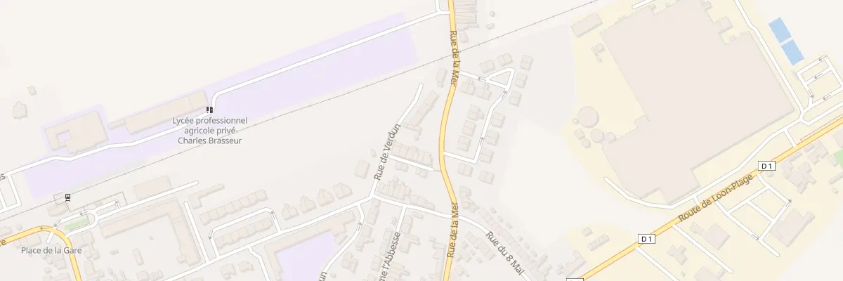 Plan du 38 Rue de Verdun à Bourbourg