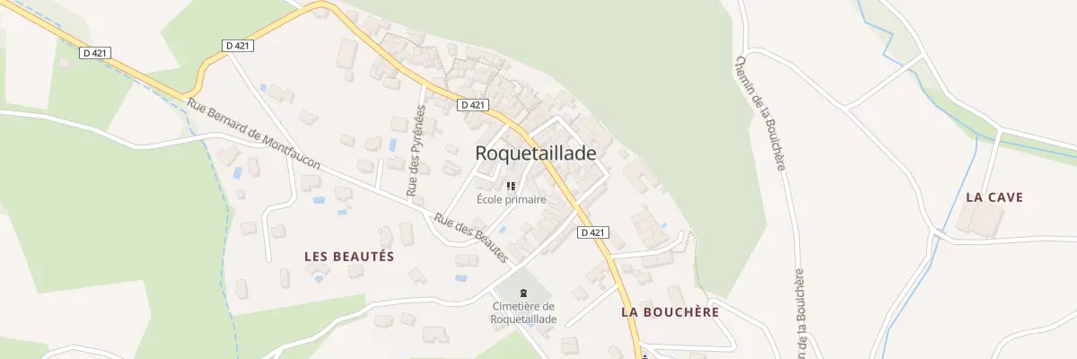 Plan du 17 Sainte-anne à Roquetaillade-et-Conilhac