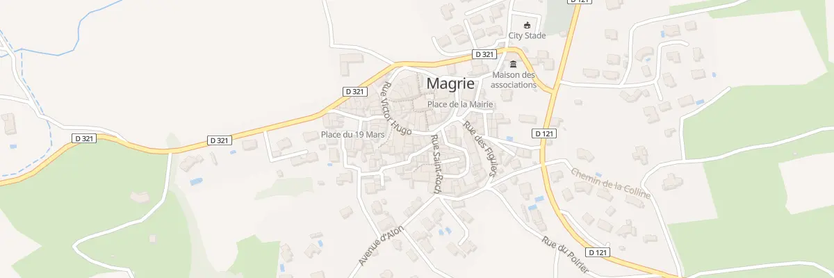 Plan du 20 Le Village à Magrie