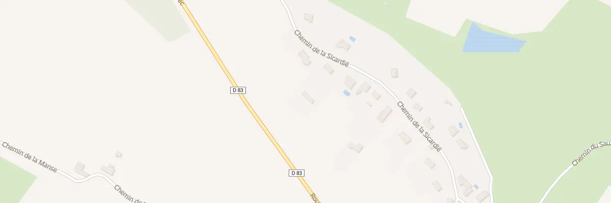 Plan du 51 Che de la Sicardié à Castres