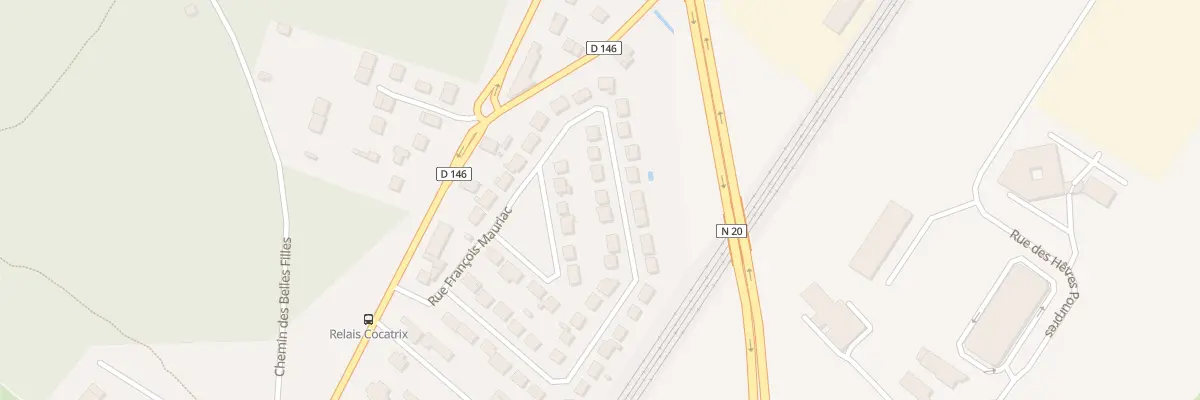 Plan du 27 Rue Francois Mauriac à Étréchy