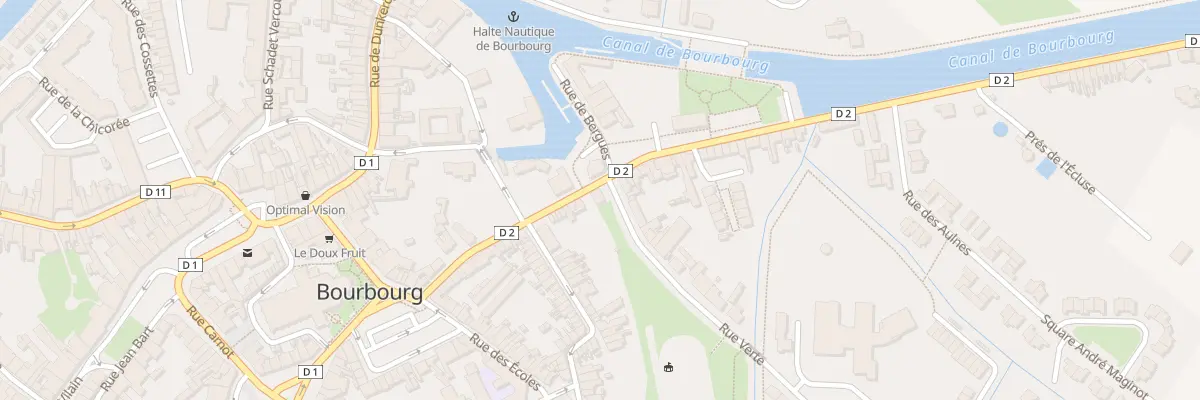 Plan du 22 Rue de Bergues à Bourbourg