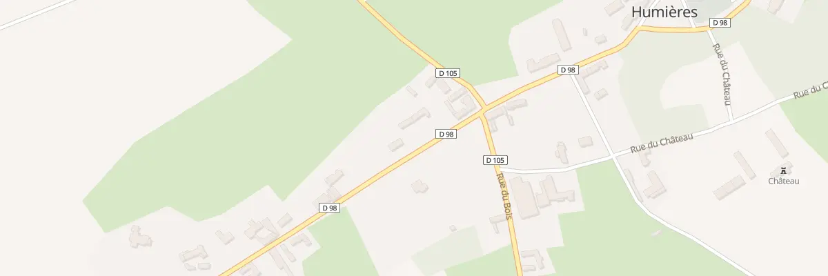 Plan du 10 Rue du Moulin à Humières