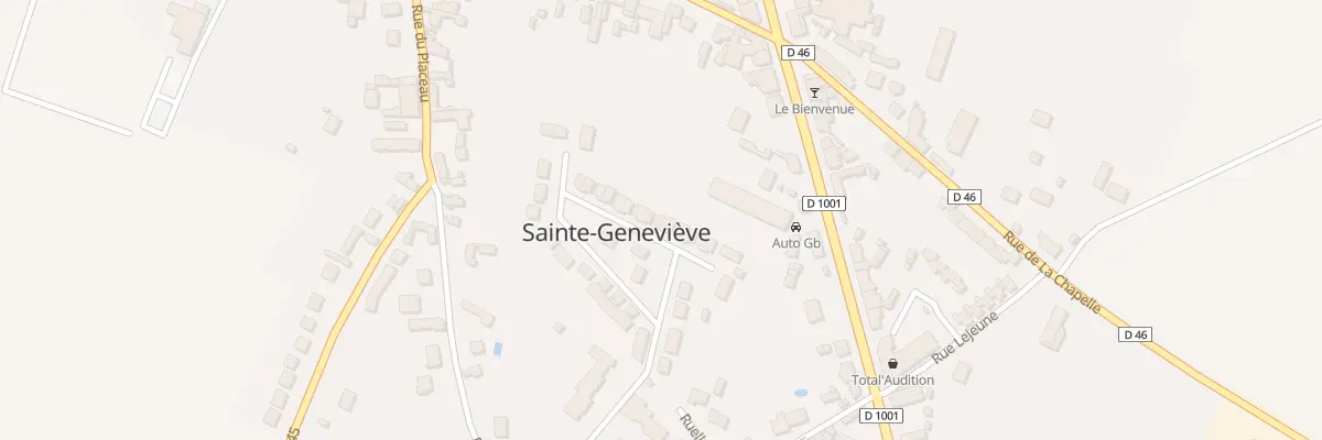 Plan du 18 Rue des Orchidées à Sainte-Geneviève
