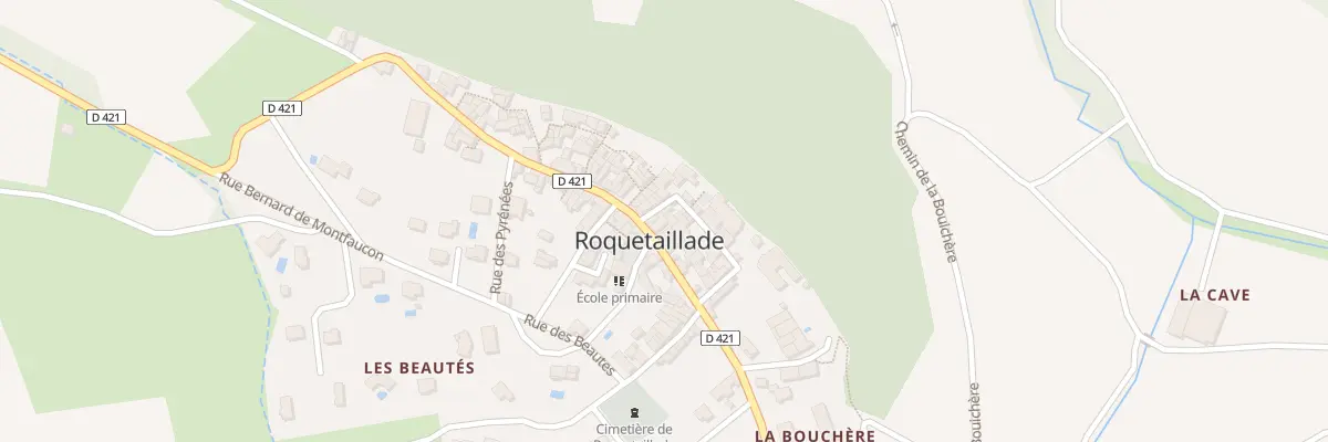 Plan du 21 Le Village Roquetaillade à Roquetaillade-et-Conilhac