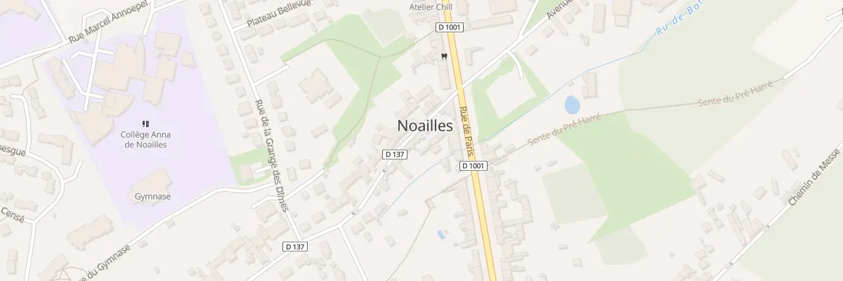 Plan du 9 Rue de Boncourt à Noailles