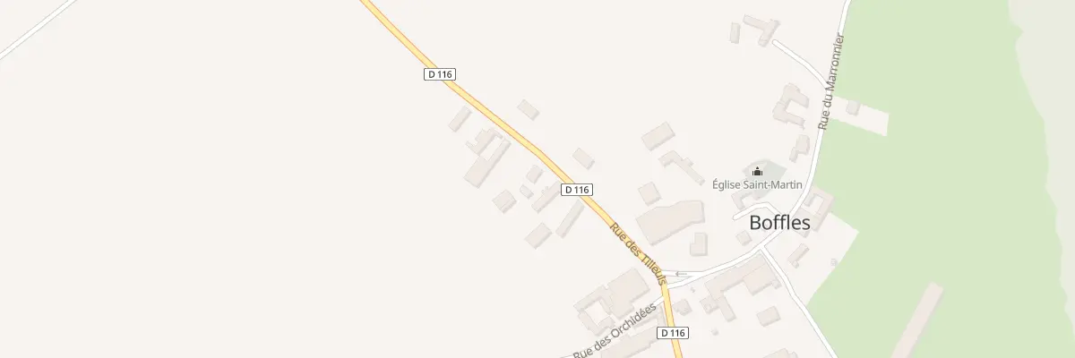 Plan du 141 Rue des Tilleuls à Boffles