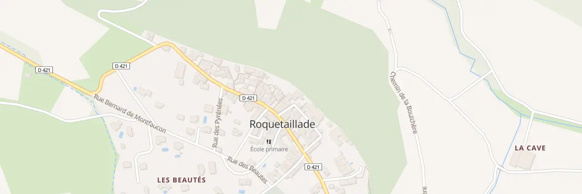 Plan du 18 Le Village Roquetaillade à Roquetaillade-et-Conilhac