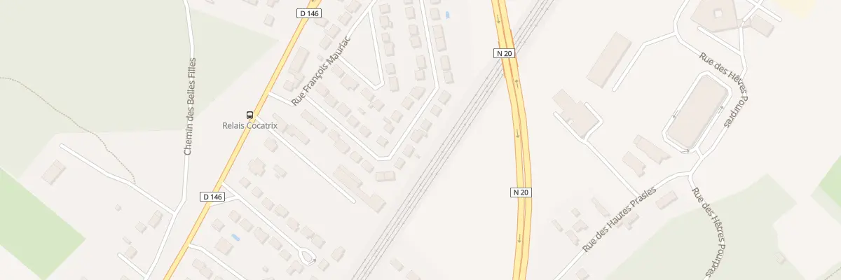 Plan du 22 Rue Francois Mauriac à Étréchy