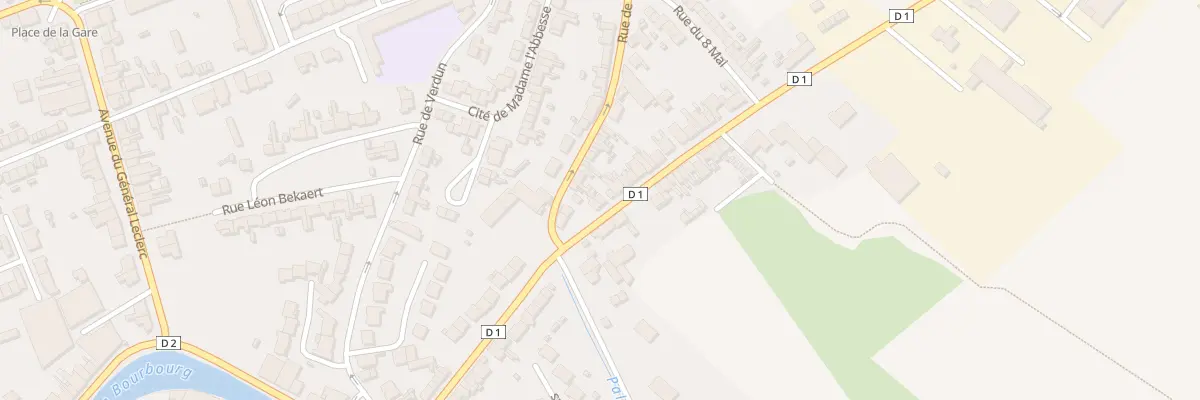 Plan du 81 Rue de Dunkerque à Bourbourg