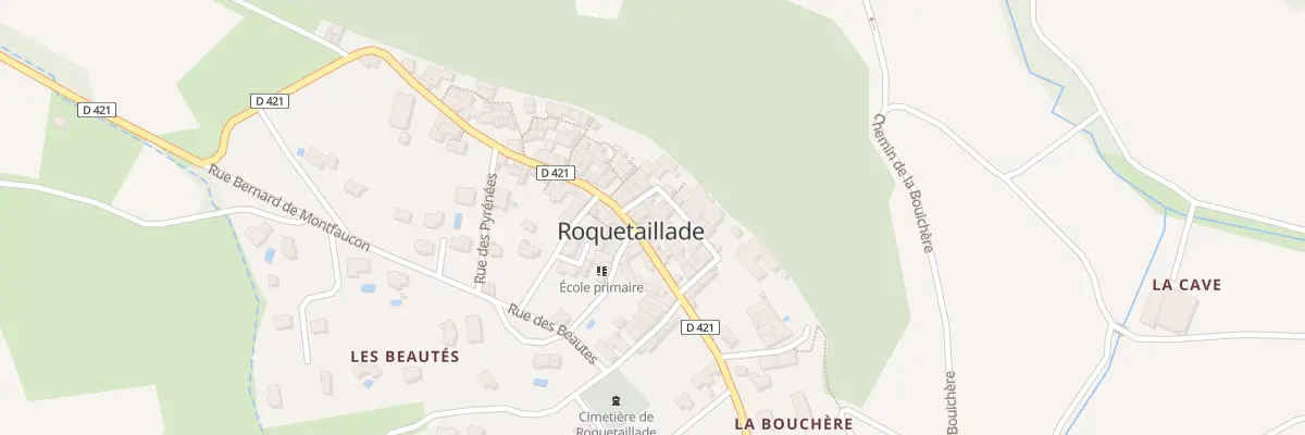 Plan du 24 Le Village Roquetaillade à Roquetaillade-et-Conilhac