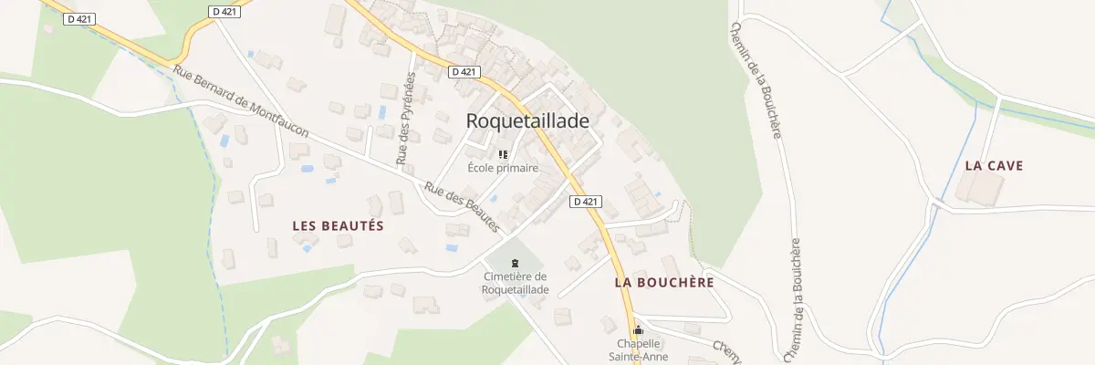 Plan du 41 Le Village à Roquetaillade-et-Conilhac