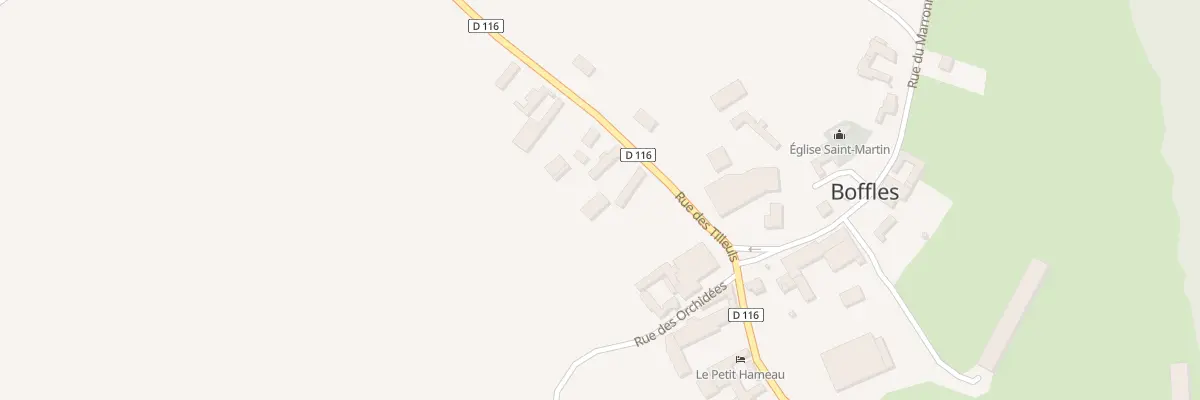 Plan du 105 Rue des Tilleuls à Boffles