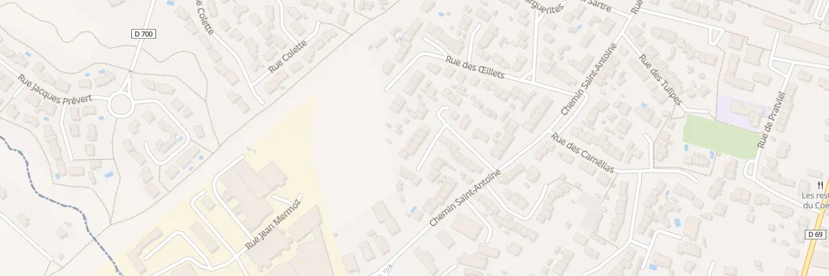 Plan du 10 Rue des Bleuets à Saint-Juéry