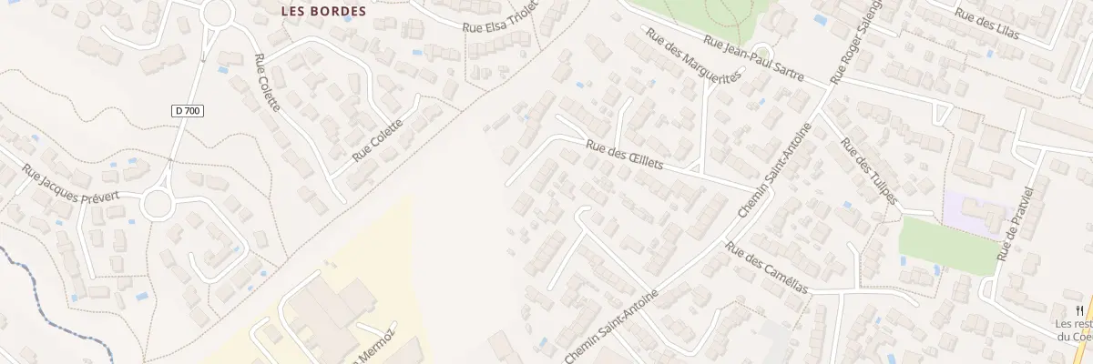 Plan du 25 Rue des Oeillets à Saint-Juéry