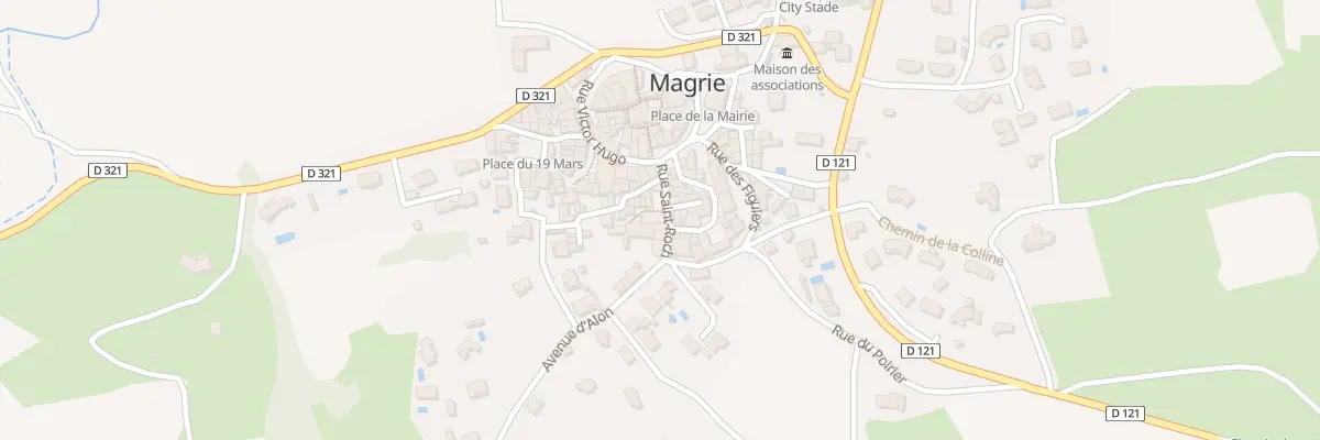 Plan du 2 Rue de la Paix à Magrie