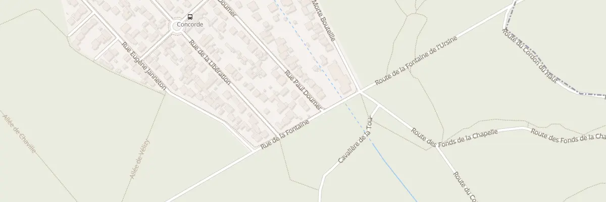 Plan du 1B Rue Paul Doumer à Vélizy-Villacoublay