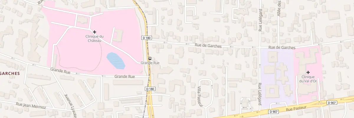 Plan du 73 Rue de Garches à Saint-Cloud