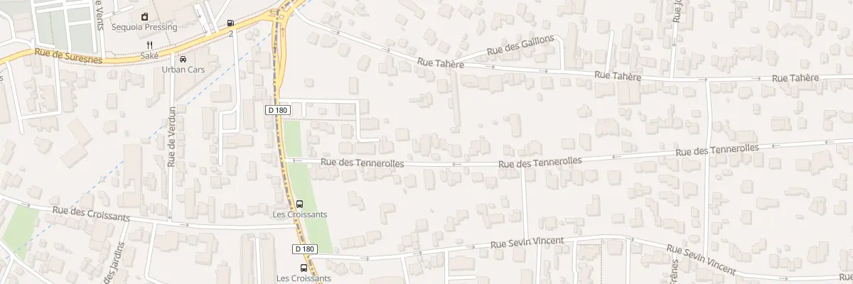 Plan du 144 Rue des Tennerolles à Saint-Cloud