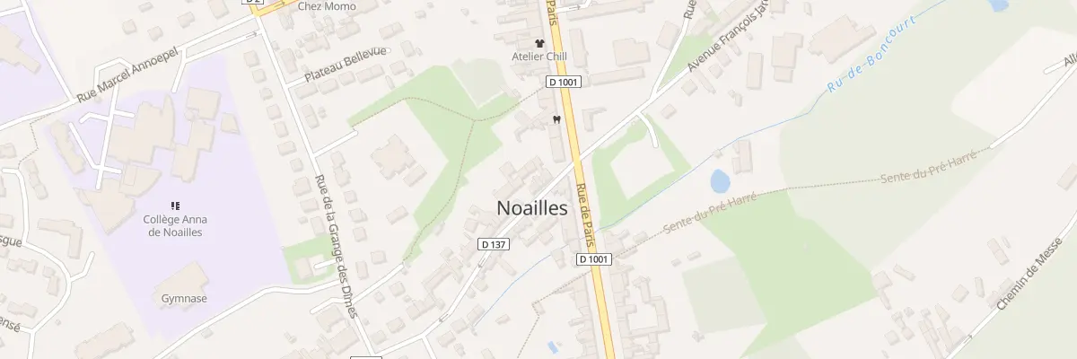 Plan du 2 Rue de Boncourt à Noailles