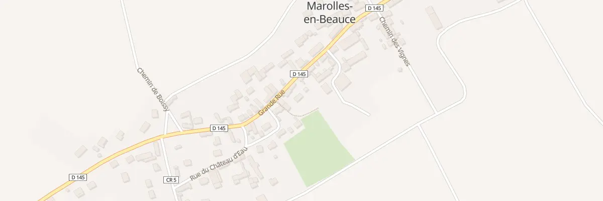 Plan du 17 Grande Rue à Marolles-en-Beauce