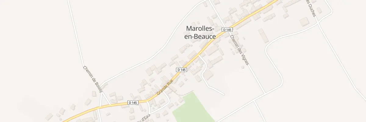 Plan du 30 Gr Grande Rue à Marolles-en-Beauce