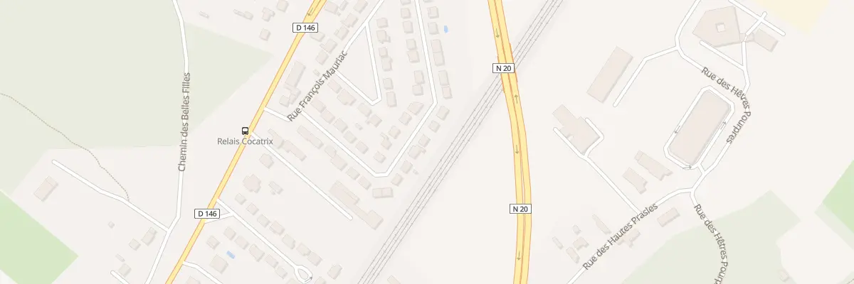 Plan du 24 Rue Francois Mauriac à Étréchy