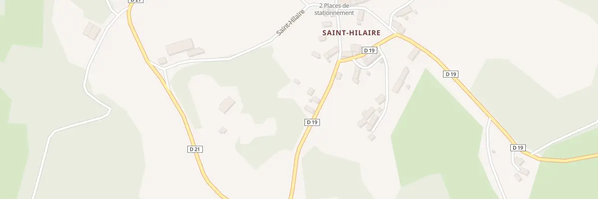 Plan du 1 Saint Hilaire à Moutier-Rozeille