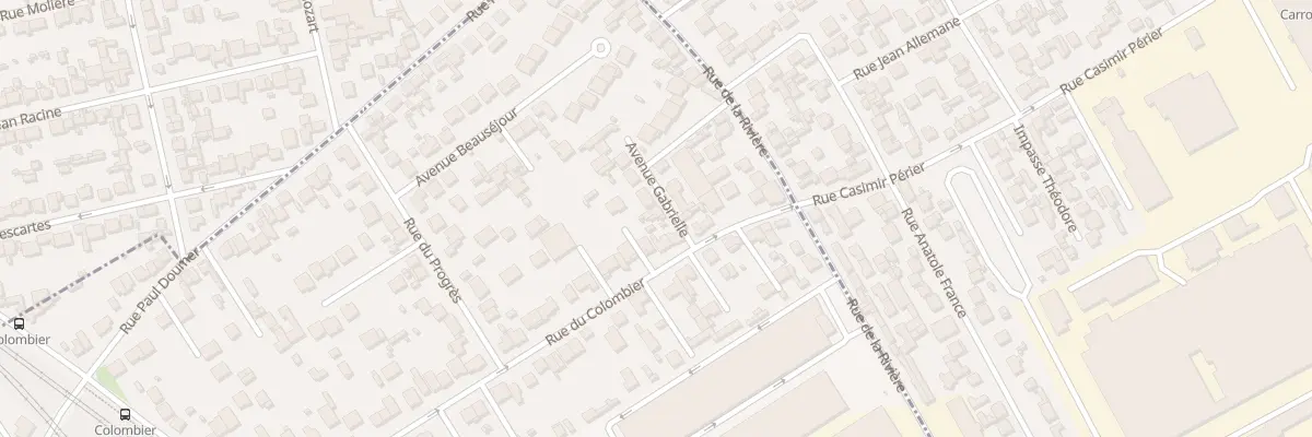Plan du 1 Av Gabrielle à Carrières-sur-Seine