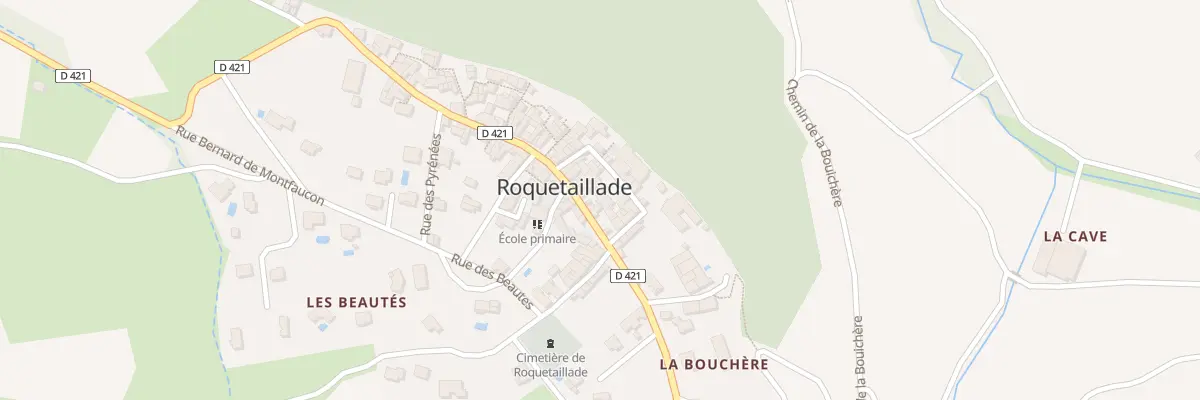 Plan du 5 Pl du Presbytere à Roquetaillade-et-Conilhac