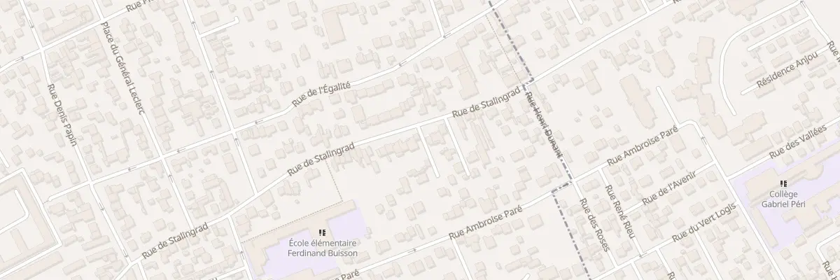 Plan du 110T Rue de Stalingrad à Houilles