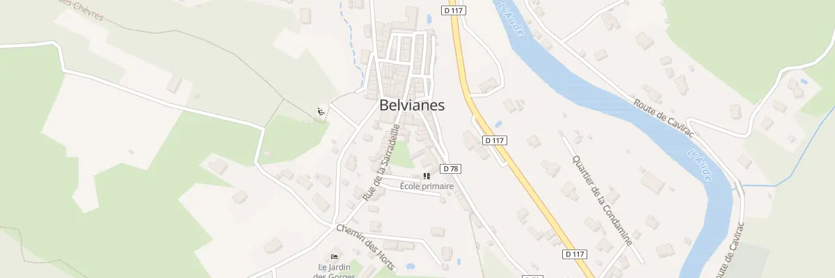 Plan du 136 Belvianes à Belvianes-et-Cavirac