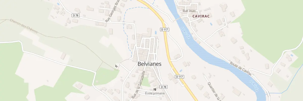 Plan du 102 Belvianes à Belvianes-et-Cavirac