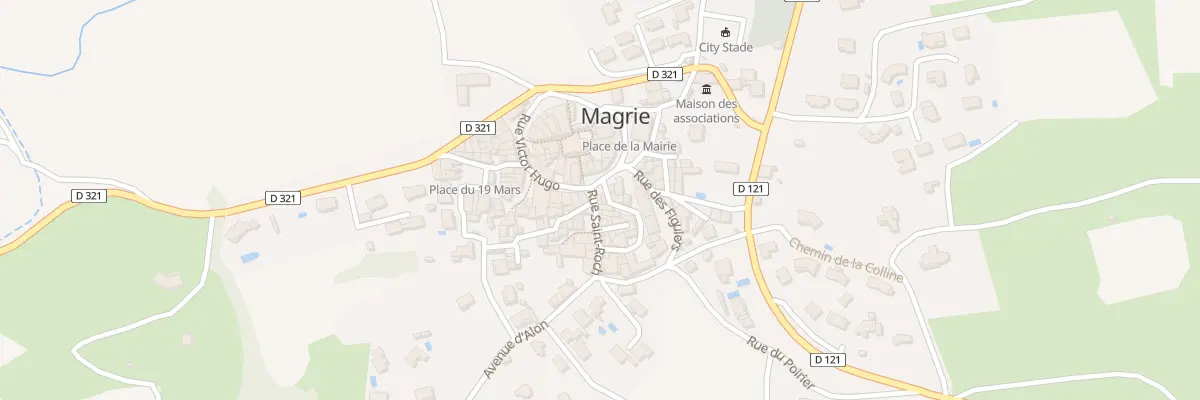 Plan du 14 Pl de la Mairie à Magrie