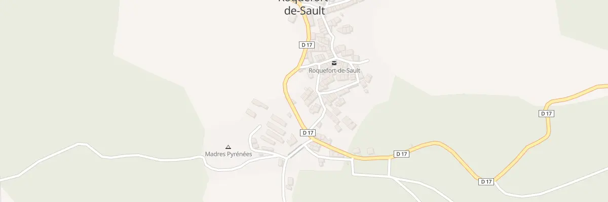 Plan du 127 Le Village à Roquefort-de-Sault