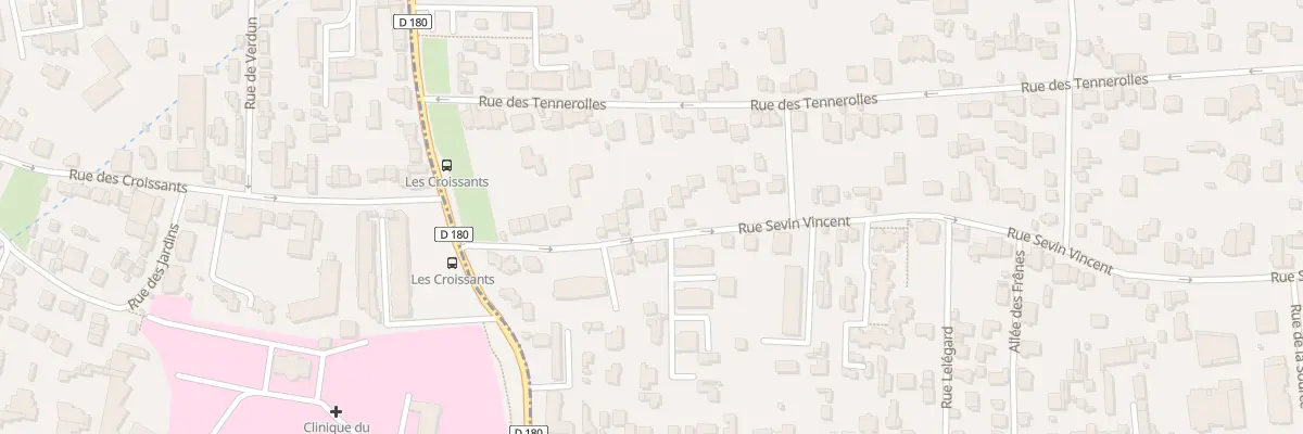 Plan du 96B Rue Sevin Vincent à Saint-Cloud