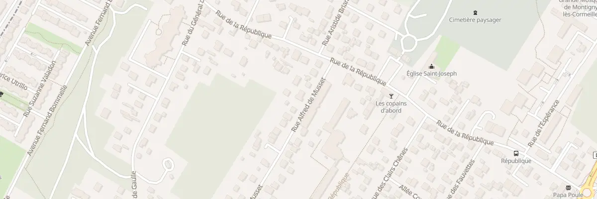 Plan du 119 Rue Alfred de Musset à Montigny-lès-Cormeilles