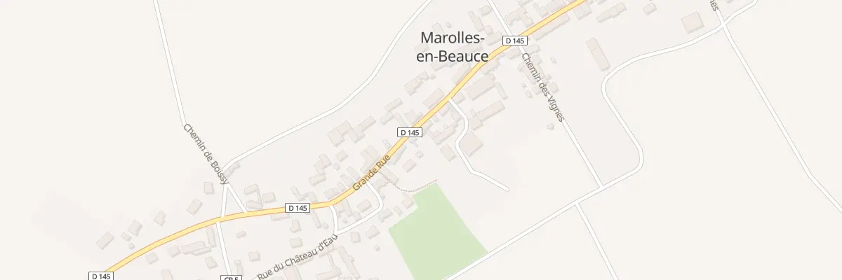 Plan du 19 Gr Grande Rue à Marolles-en-Beauce