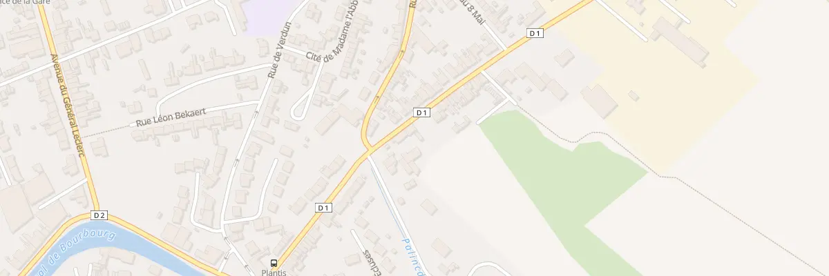 Plan du 84B Rue de Dunkerque à Bourbourg