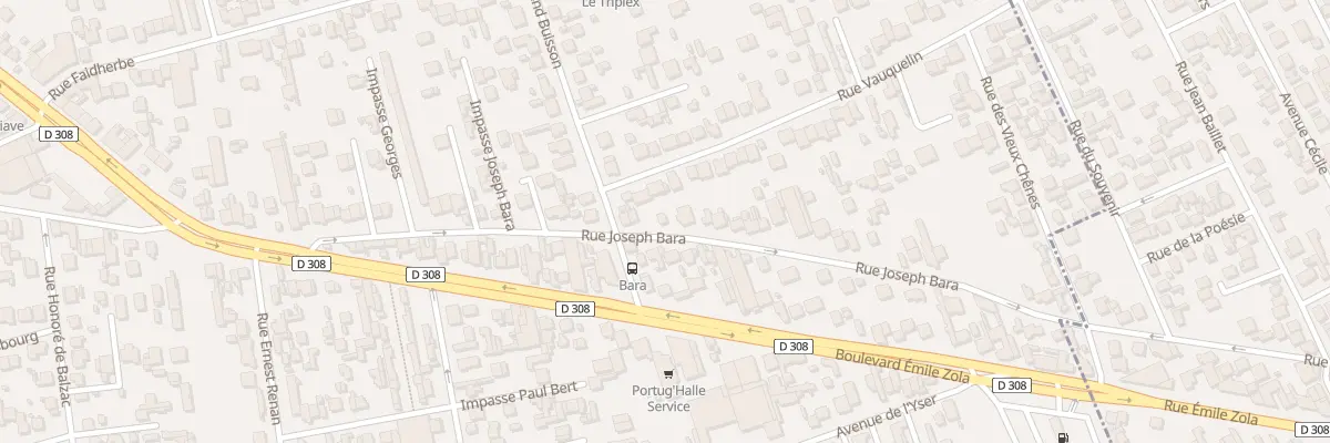 Plan du 37 Rue Joseph Bara à Houilles