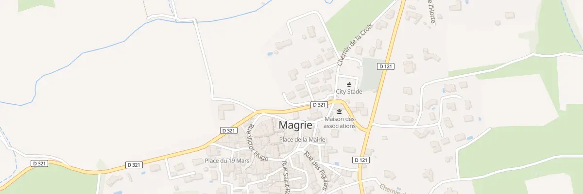 Plan du 9 Rue des Lavandieres à Magrie